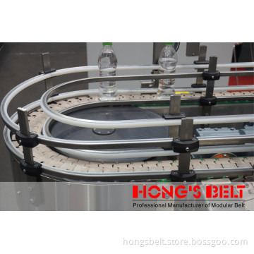 Thermoplastic Table Top and Plate Top Curved Plastic Chains